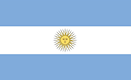 Flagge von Argentinien